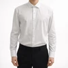 Kép 1/3 - Ares fehér hosszúujjú bambusz ing slim fit