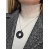 Kép 1/3 - PLA nyaklánc fekete medállal