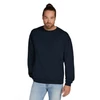 Kép 3/6 - Unisex kereknyakú pulóver fekete