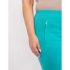Kép 3/3 - Plus size nyári nadrág türkiz
