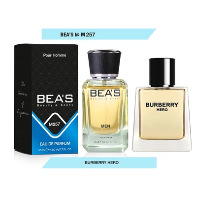 Bea's férfi parfüm Burberry Hero ihlette