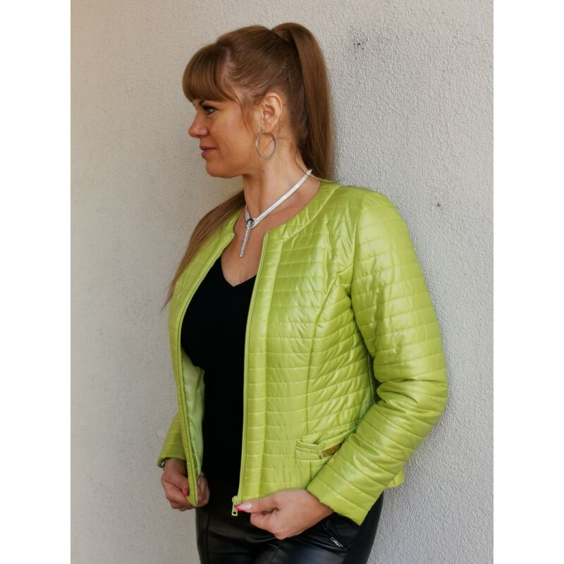 Pisztácia zöld színű kabát 40-es méret