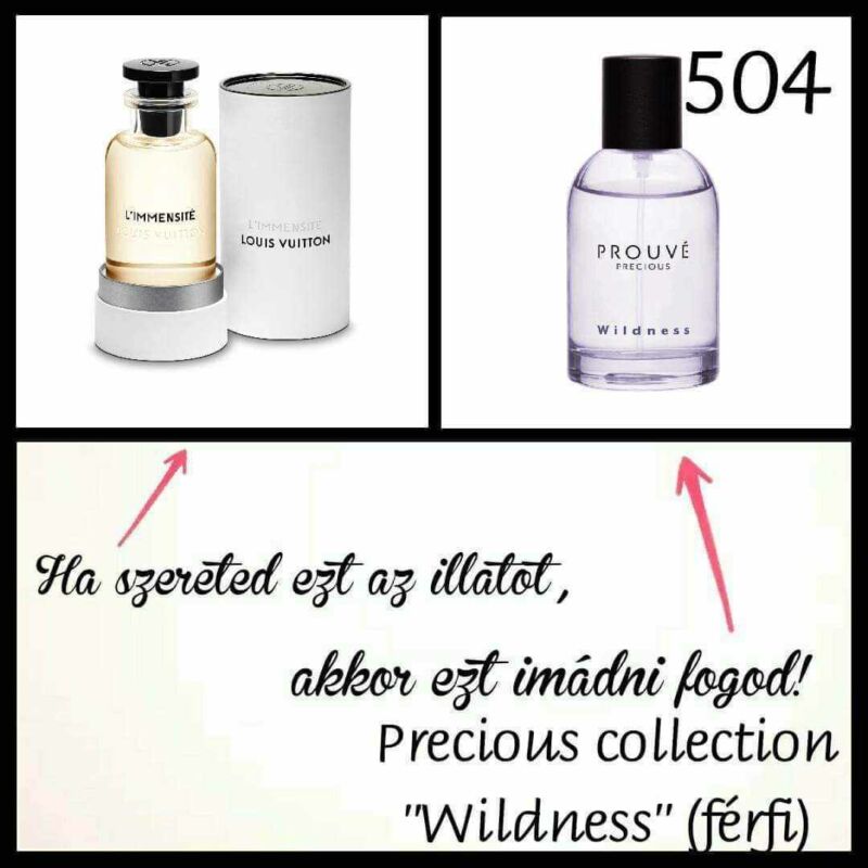 Prouvé 504 férfi parfüm Wildness-Louis Vuitton-L'Immensité ihlette
