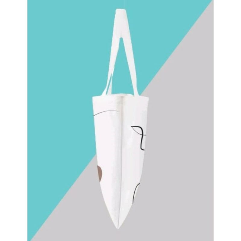 Fehér női mintás táska/szatyor