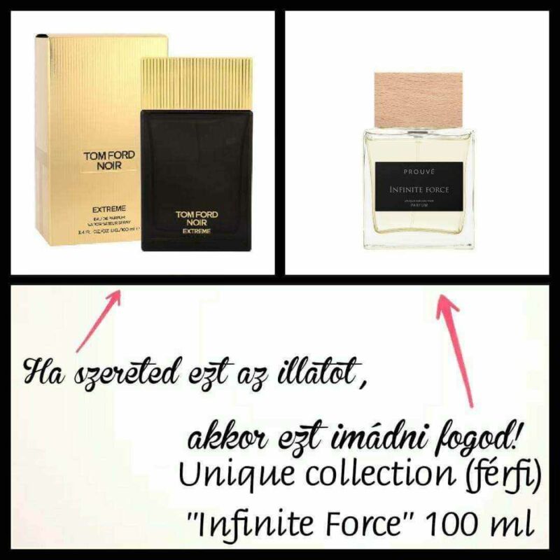 Prouvé férfi parfüm-Infinite Force-Tom Ford Noir Extreme ihlette