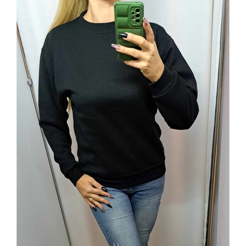 unisex kereknyakú pulóver
