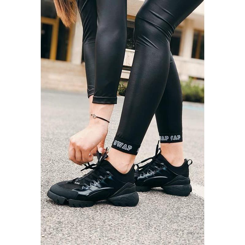 Swap bőrhatású elasztikus leggings (S/XL)